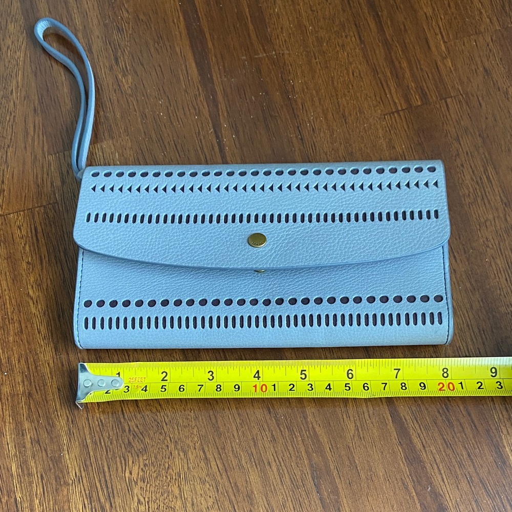 Fossil Gray Wristlet Clutch